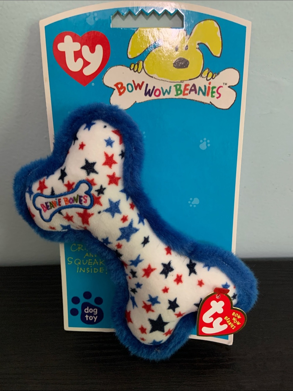 Ty Beanie Bone Dog Toy NWT